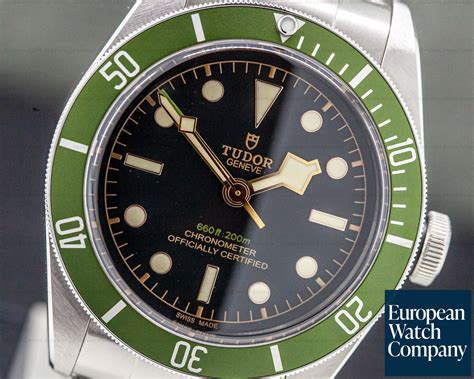 tudor heritage black bay harrods|tudor green bezel.